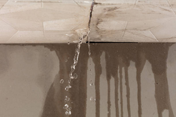Professional Sewage Cleanup technician working in Kosse, TX
